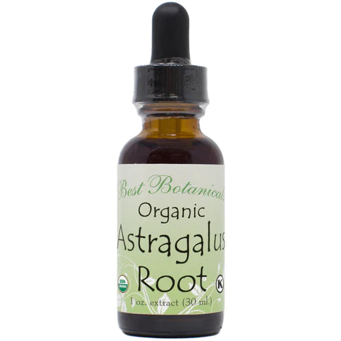 Organic Astragalus Root Extract	1 oz.