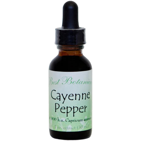 Cayenne Pepper Extract (40 M.H.U.) 1 oz.