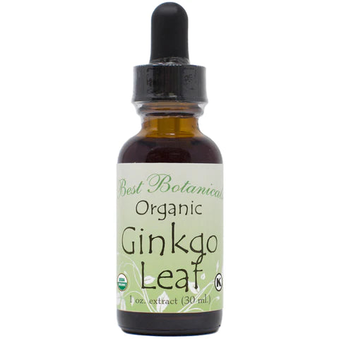 Ginkgo Leaf Extract 1 oz.( Organic)