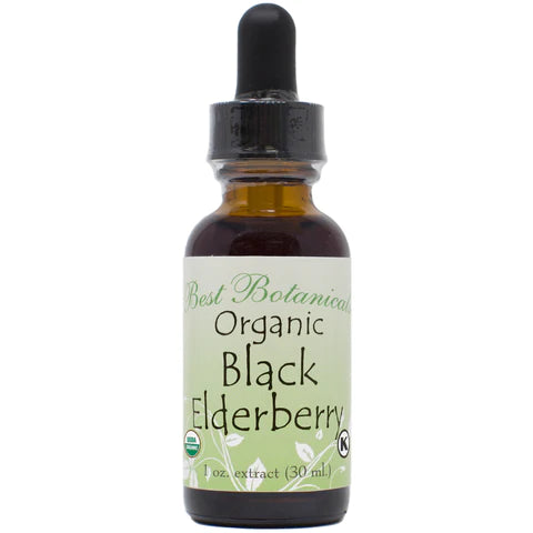 Black Elderberry Extract 1 oz.( Organic)