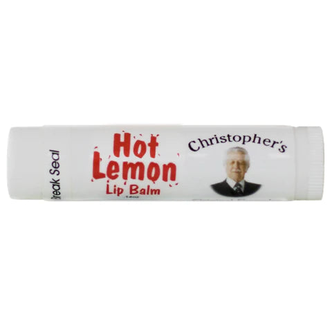 Hot Lemon Lip Balm  14 oz.