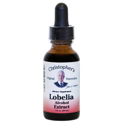 Lobelia Herb Alcohol Extract 1 oz.