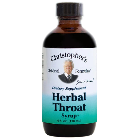 Herbal Throat Syrup 4 oz.