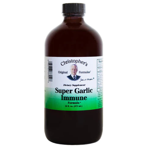 Super Garlic Immune Syrup 16 oz.