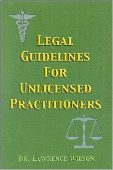 Legal Guidelines for Unlicenced Practitioners	1 ct.