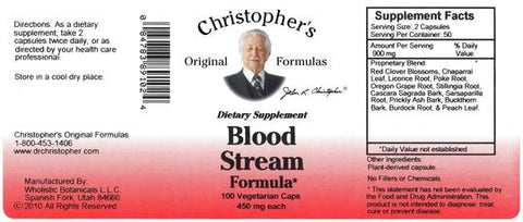 Blood Stream - 100 Capsules