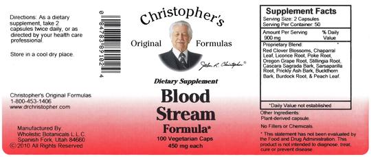 Blood Stream - 100 Capsules