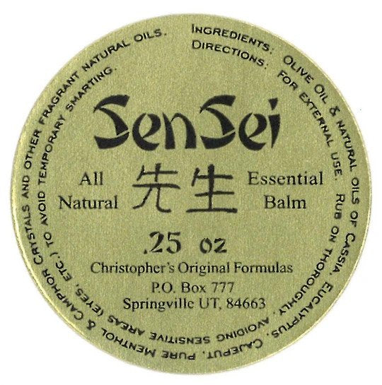 Sen-Sei Menthol Rub - .25 oz