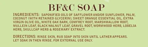 BF&C Soap