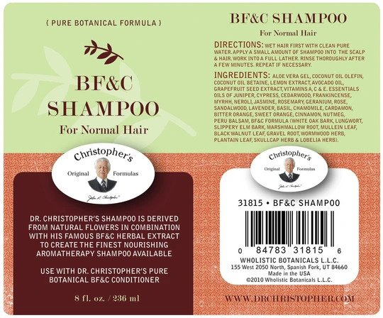 BF&C Shampoo - 8 oz